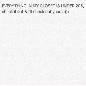 💛20$ & under; I do trades💛